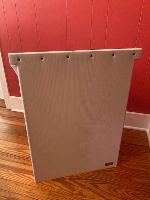 28" white Big Band stand Musicity.com