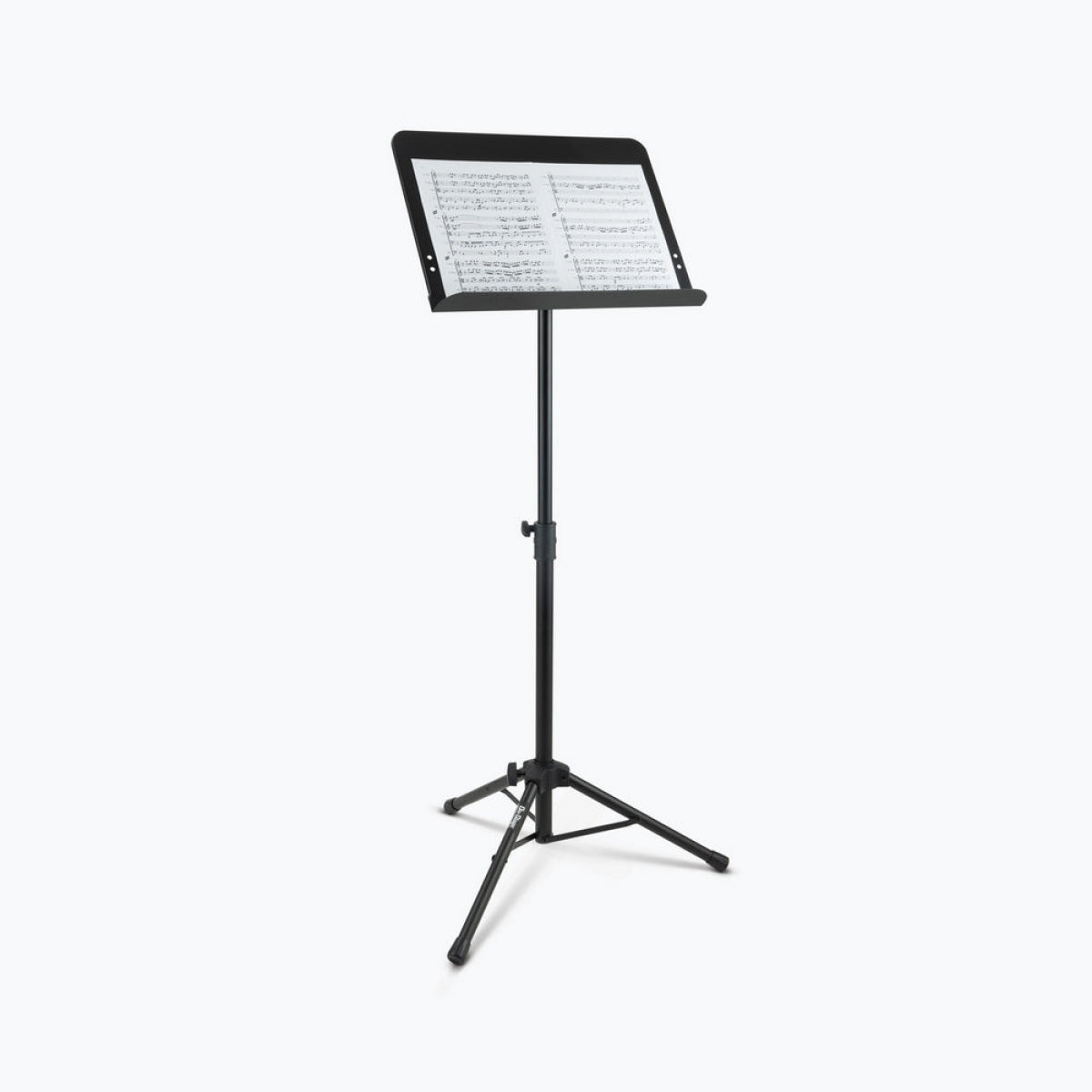 On stage folding music stand