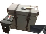 Drum Hardware Case - The Original Vulcanized Fibre Trap Case - Humes and Berg - all sizes FREE Shipping
