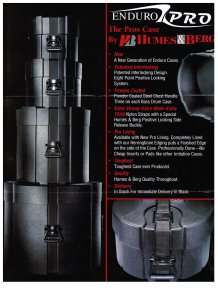 Floor Tom Drum Case - Enduro Pro by Humes and Berg - 14x14 to 18x20